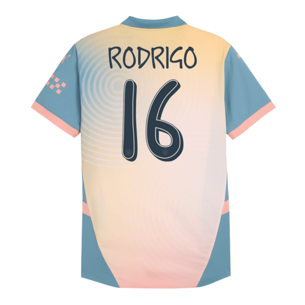 Manchester City RODRIGO #16 Fourth Away  Jersey  2024/25- Definitely City (UCL Edition) - Image 3