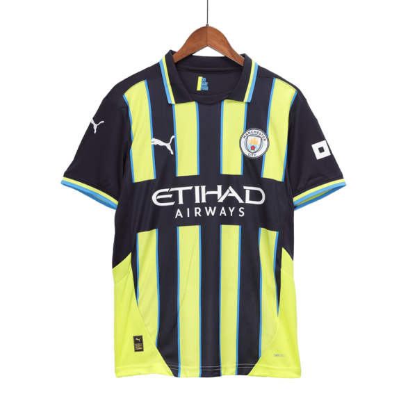 Manchester City RODRIGO #16 Away  Jersey 2024/25 - Image 4