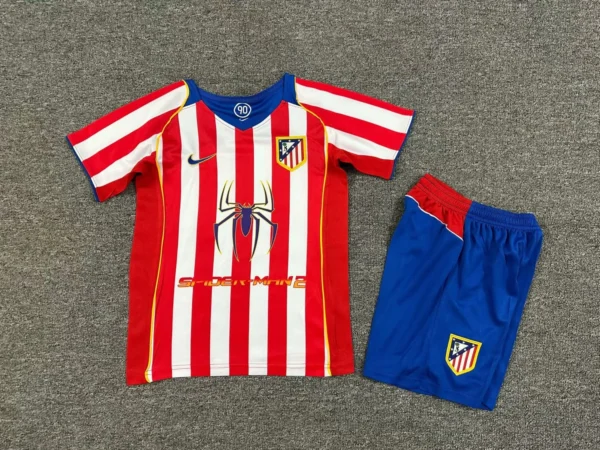 04-05 Atletico Madrid Home Kids Kit