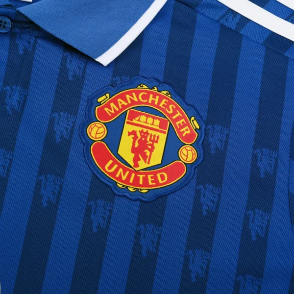 Manchester United Blue Polo Kit 25-26 - Image 5