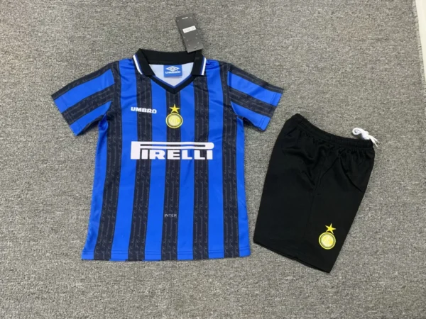 97-98 Inter Milan Home Kids Kit