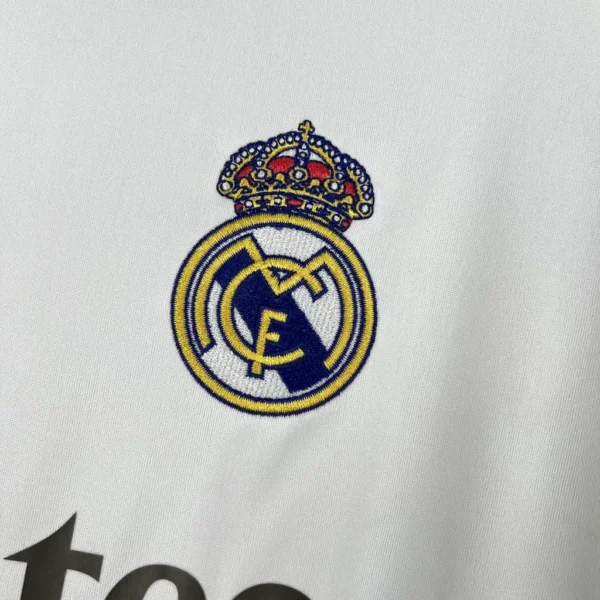 Real Madrid Home Long Sleeve Fans Kit 25-26 - Image 4