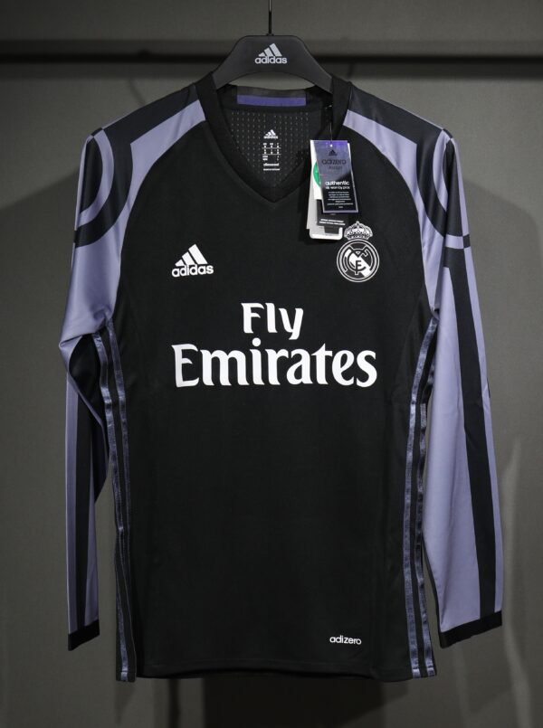 16-17 Real Madrid Third Kit Long Sleeve Retro