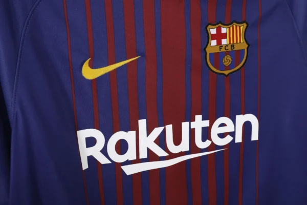 Barcelona Home Kit Retro 17-18 - Image 3