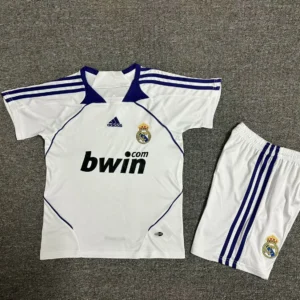 07-08 Real Madrid Home Kids Kit