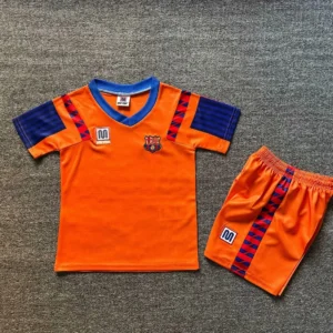 91-92 Barcelona Away Kids Kit