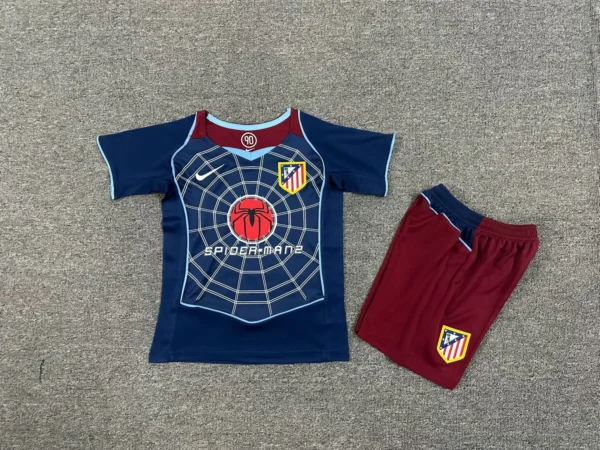 04-05 Atletico Madrid Away Kids Kit