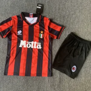 93-94 AC Milan Home Kids Kit