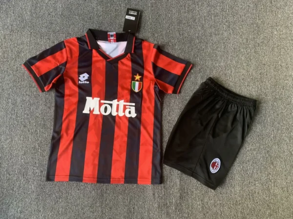 93-94 AC Milan Home Kids Kit