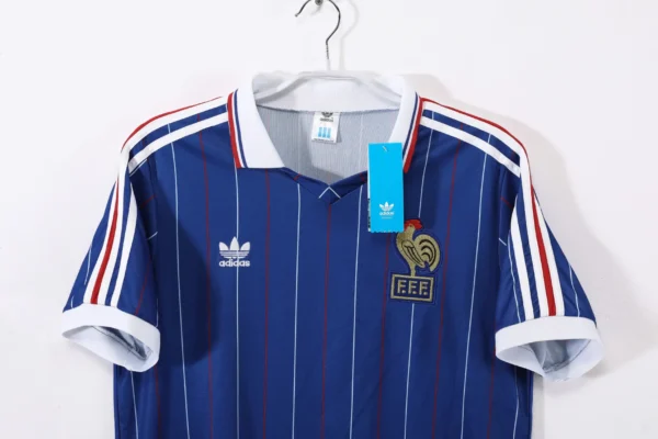 France Home Kit Retro 1982 - Image 4
