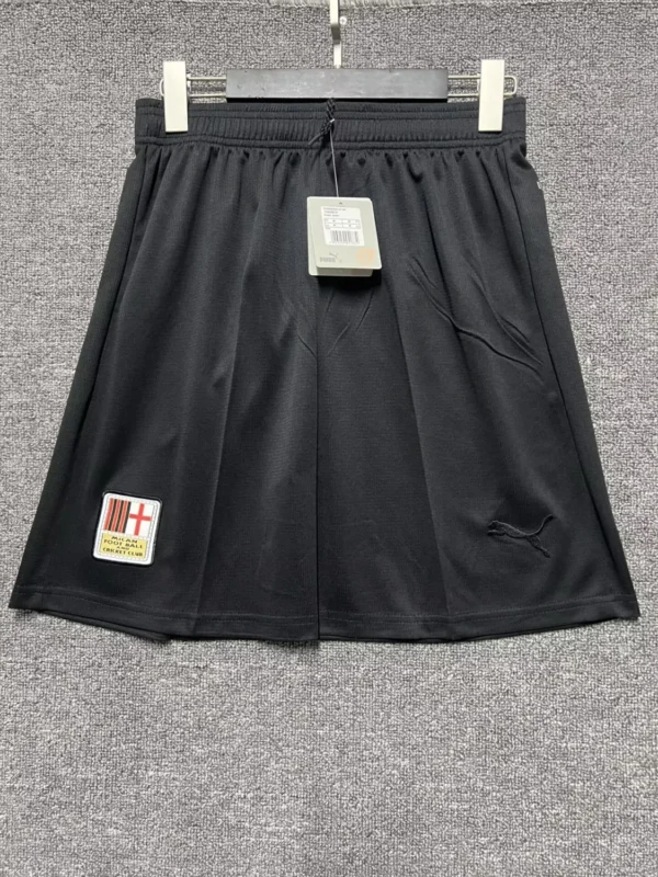24-25 AC Milan 125th Anniversary Kit Black Shorts