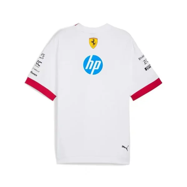 Ferrari F1 2025 White T-Shirt - Image 6