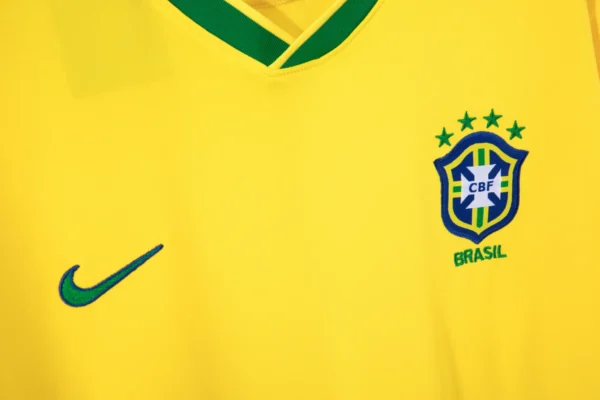 1997 Brazil Home Kit Retro - Image 5