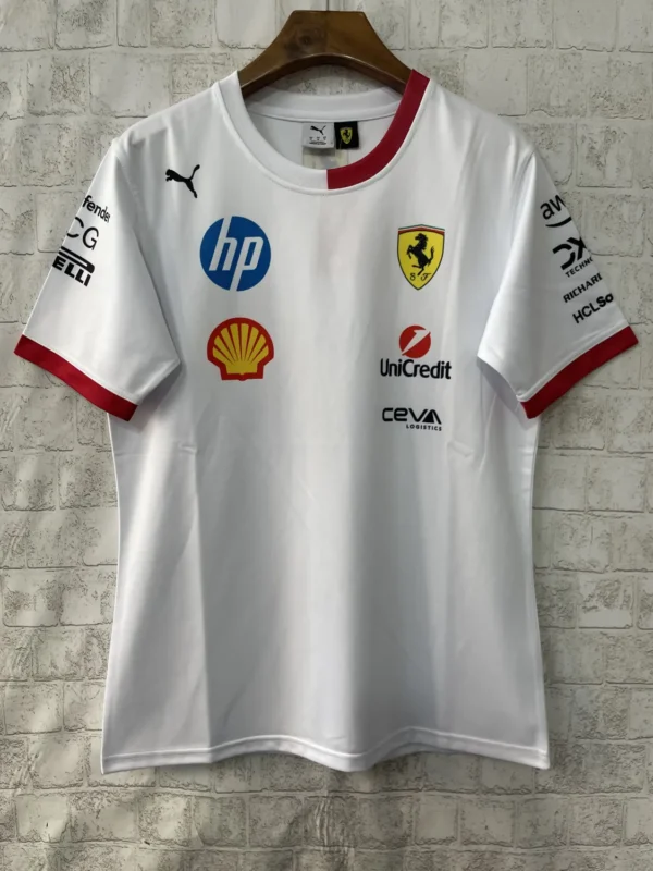 Ferrari F1 2025 White T-Shirt - Image 5