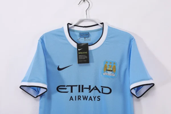 Manchester City Home Kit Retro 13-14 - Image 3