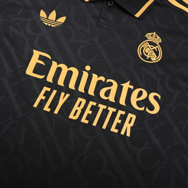 Real Madrid Black Polo Kit 25-26 - Image 7