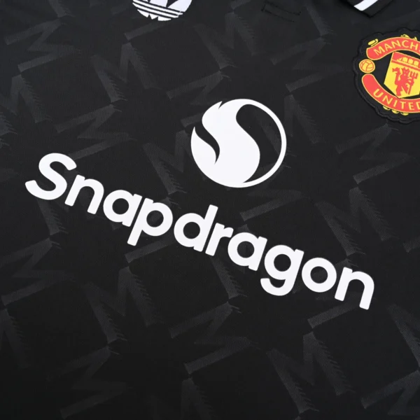 Manchester United Black Polo Kit 25-26 - Image 8