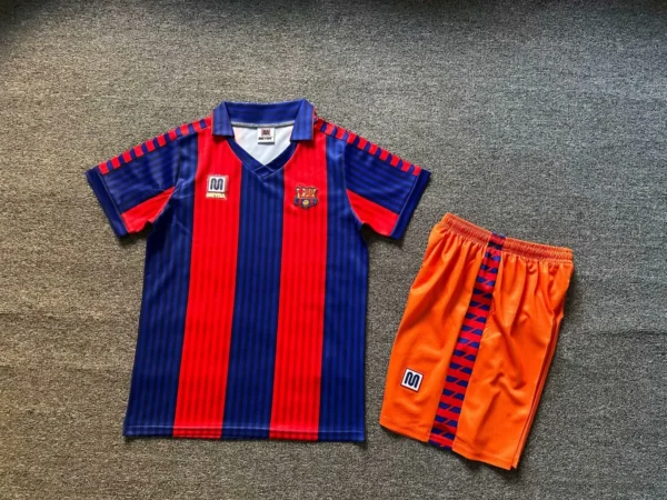 91-92 Barcelona Home Kids Kit