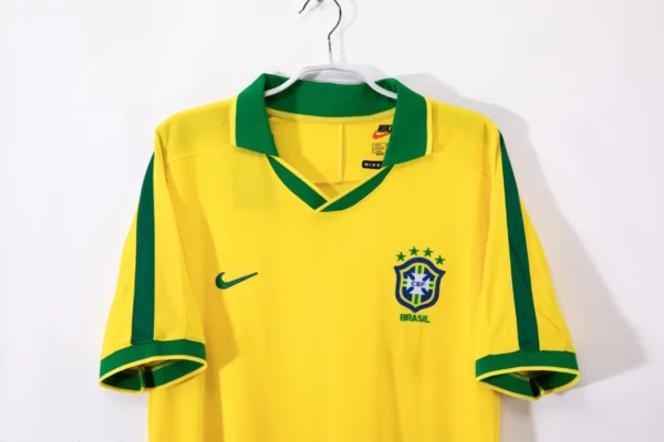 1997 Brazil Home Kit Retro - Image 8