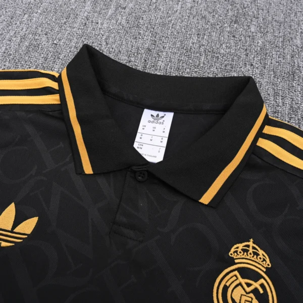 Real Madrid Black Polo Kit 25-26 - Image 6