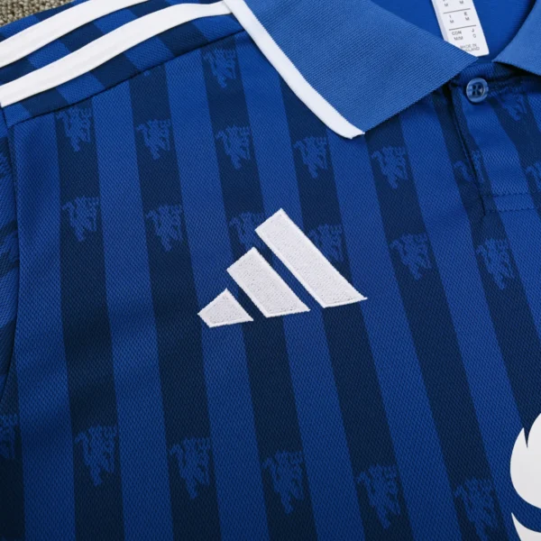 Manchester United Blue Polo Kit 25-26 - Image 9