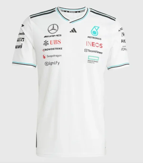 F1 Mercedes 2025 White Kit
