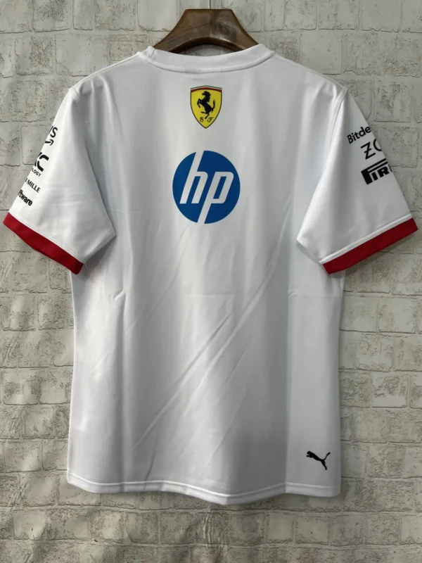 Ferrari F1 2025 White T-Shirt - Image 2