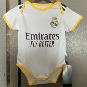 25-26 Real Madrid Home Baby Clothing