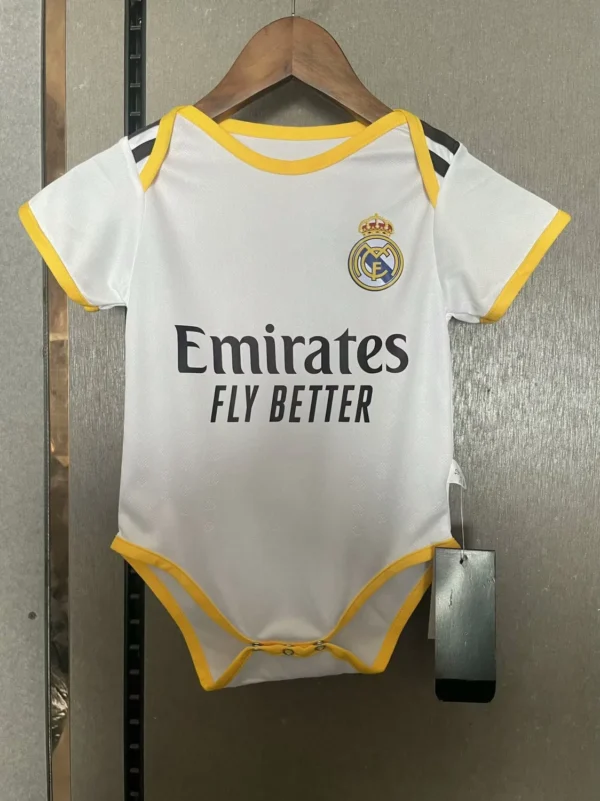 25-26 Real Madrid Home Baby Clothing