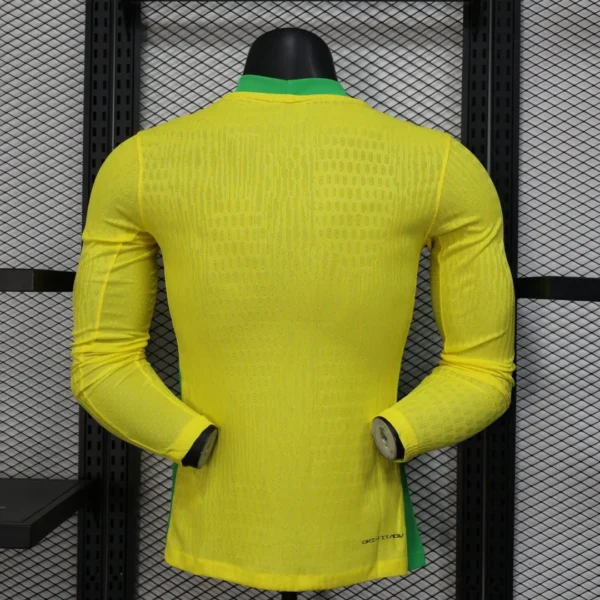 Brazil Home Kit Long Sleeve 2025 - Image 2