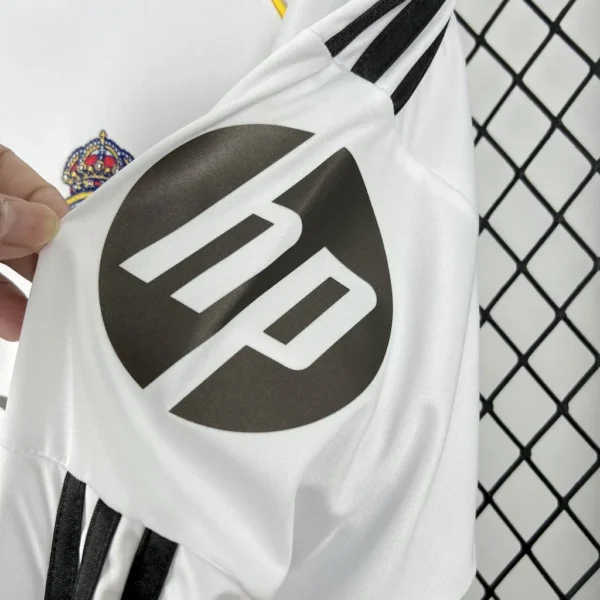 Real Madrid Home Long Sleeve Fans Kit 25-26 - Image 3