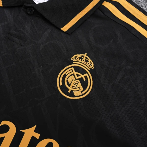 Real Madrid Black Polo Kit 25-26 - Image 9