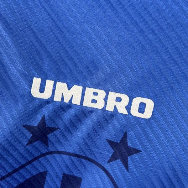 Brazil Away Blue Kit Retro 1994 - Image 2