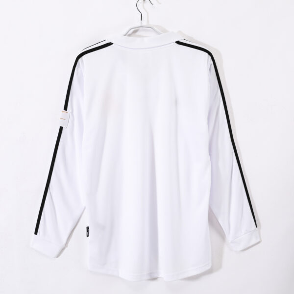 Real Madrid Home Kit Long Sleeve Retro 02-03 - Image 2