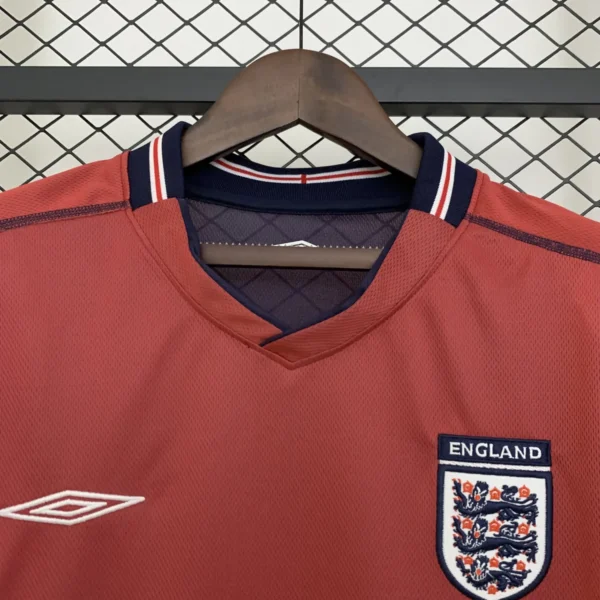 England Away Kit Retro 2002 - Image 6