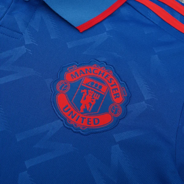 Manchester United Blue Polo Kit 25-26 - Image 7