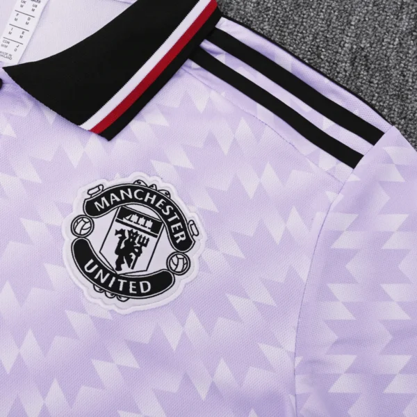 Manchester United Purple Polo Kit 25-26 - Image 9