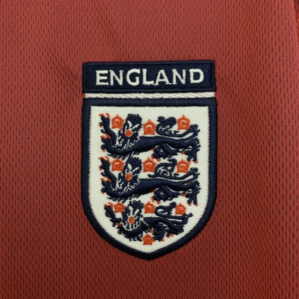 England Away Kit Retro 2002 - Image 3