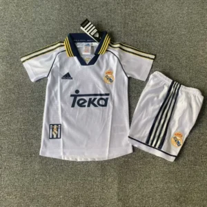 98-00 Real Madrid Home Kids Kit