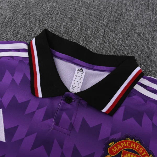 Manchester United Purple Polo Kit 25-26 - Image 5