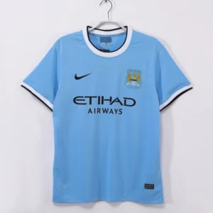 Manchester City Home Kit Retro 13-14