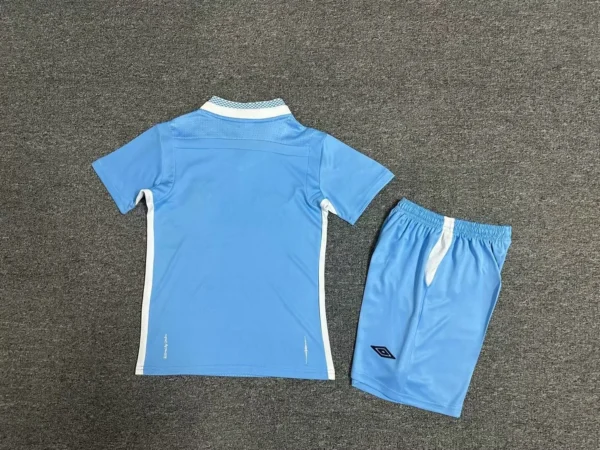 11-12 Manchester City Home Kids Kit - Image 2