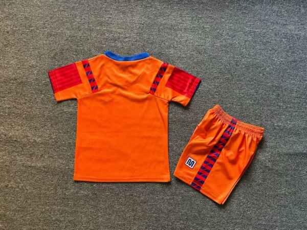 91-92 Barcelona Away Kids Kit - Image 2