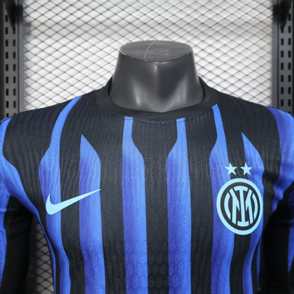 Inter Milan Home Long Sleeve Kit 25-26 - Image 6