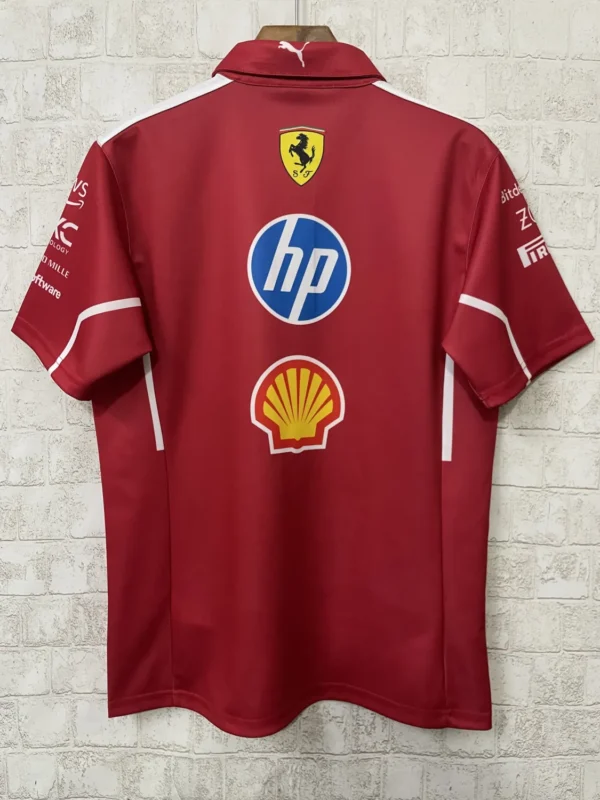 2025 Ferrari F1 Red Polo - Image 4