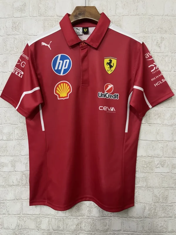 2025 Ferrari F1 Red Polo - Image 3