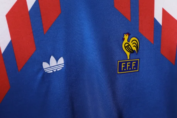 France Home Kit Retro 1990 - Image 5
