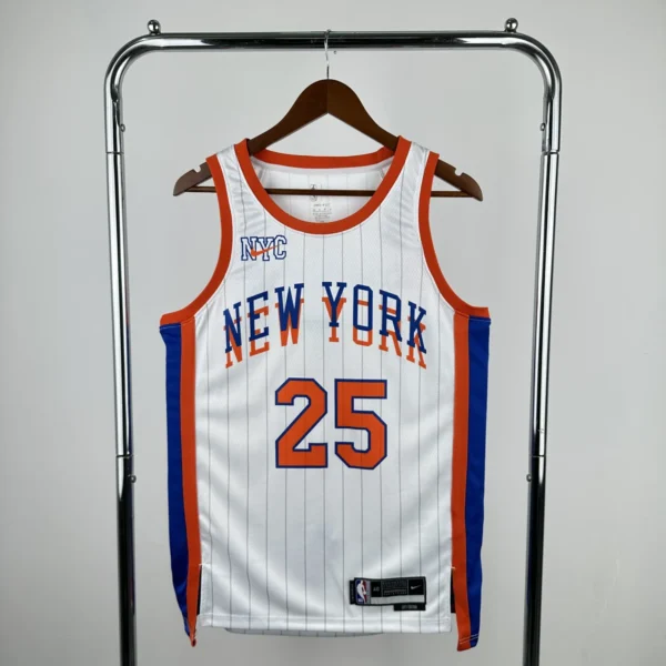 BRIDGES#25 New York Knicks 2025 NBA Kit - Image 3