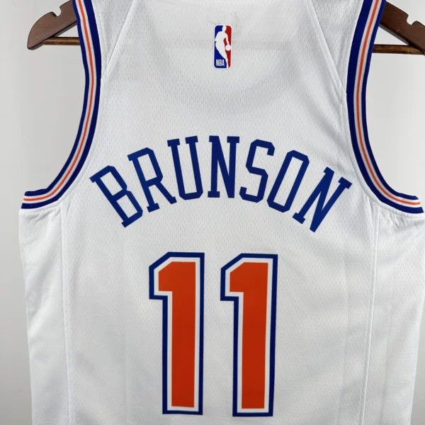 Brunson#11 New York Knicks 2019 NBA Retro Kit - Image 5
