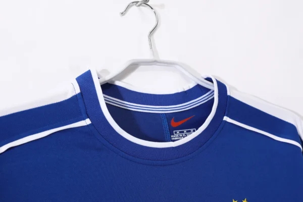 Brazil Away Long Sleeve Kit Retro 1998 - Image 3